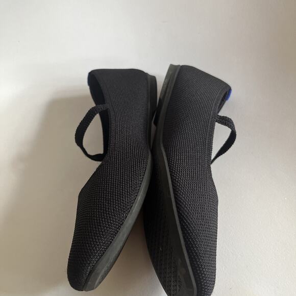 Rothy’s The Max Square Mary Jane Size 6 Black - Picture 13 of 16